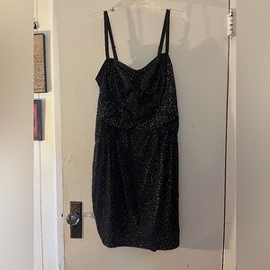 Torrid leopard print size 2 or 16/18 Trendy sexy stylish corset type bodice.